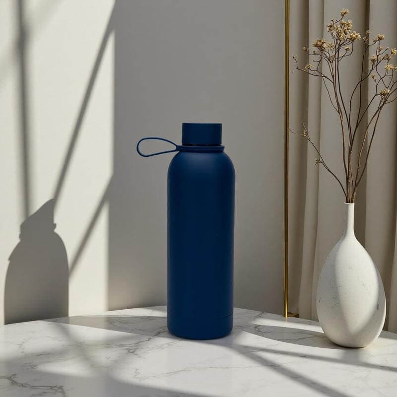 CADIZ - Giftology Double Wall Stainless Steel Bottle 500ml - Black detail 6