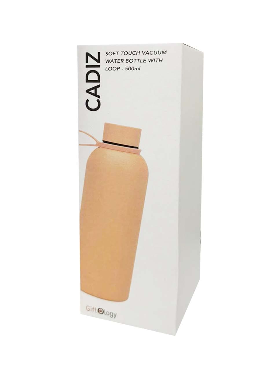 CADIZ - Giftology Double Wall Stainless Steel Bottle 500ml - Peach Pink detail 3