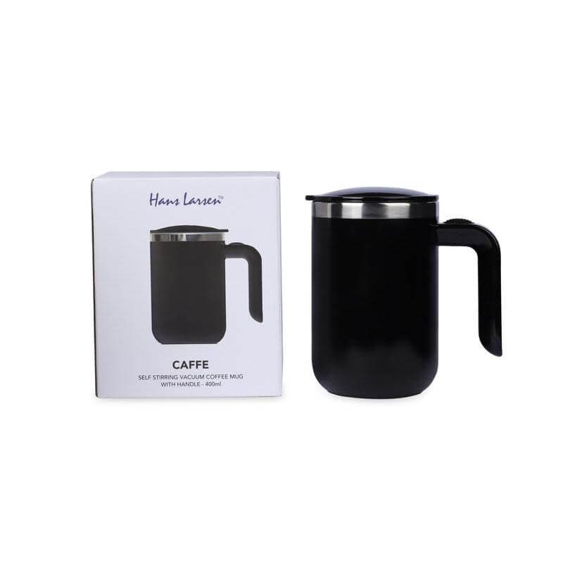 CAFFE - Hans Larsen Auto-Stirring Coffee Mug - Black detail 2