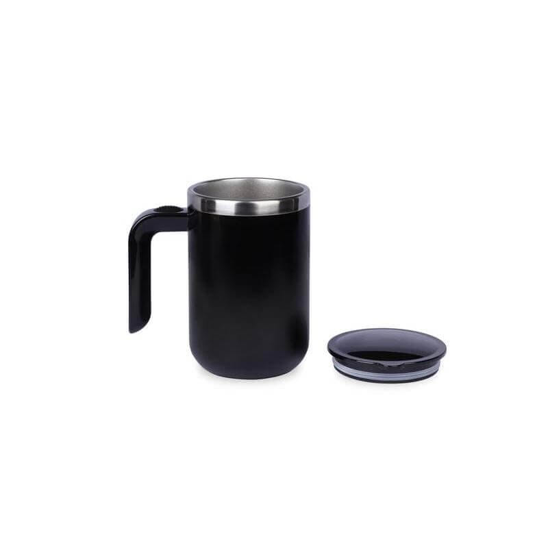 CAFFE - Hans Larsen Auto-Stirring Coffee Mug - Black detail 3