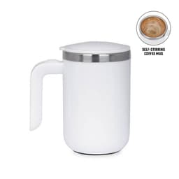 CAFFE - Hans Larsen Auto-Stirring Coffee Mug White