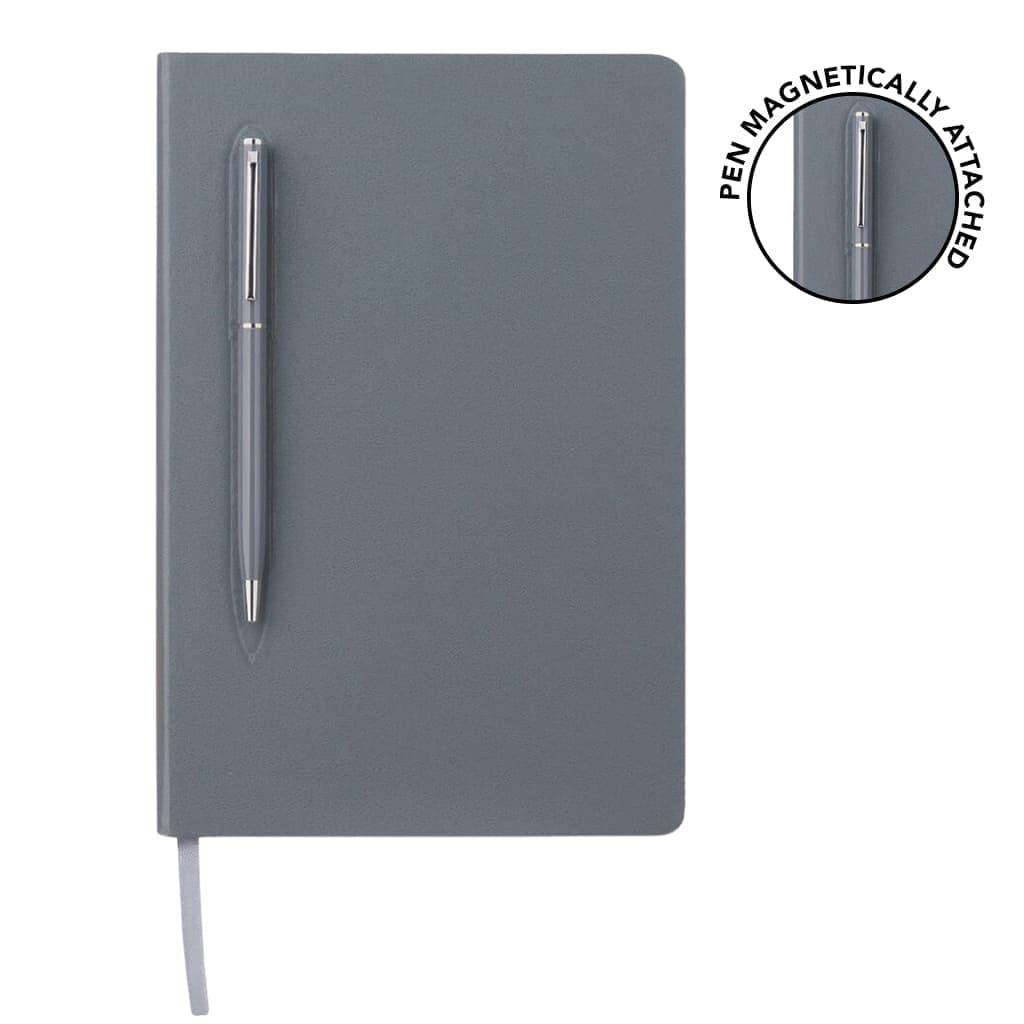 CAMPINA - Giftology A5 Hard Cover Notebook with Metal Pen - Green detail 4