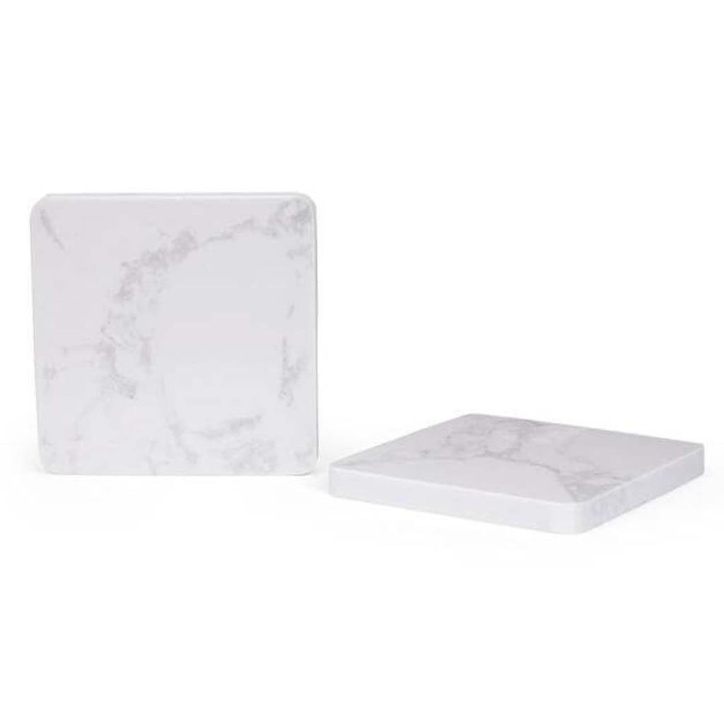 CARRARA - Giftology Set of 2 Marble Coasters corporate gift
