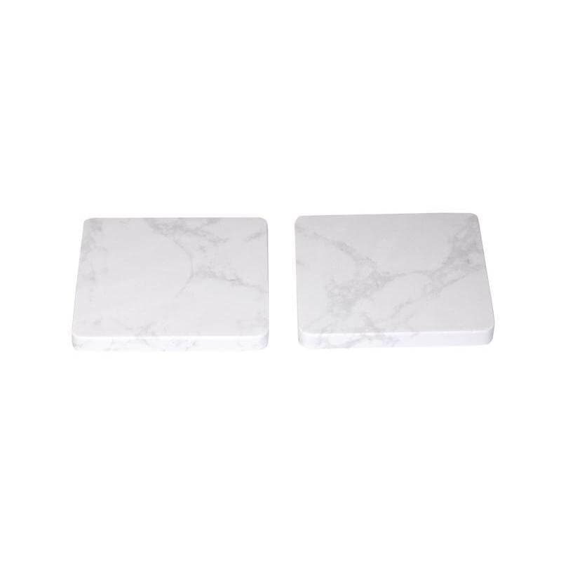 CARRARA - Giftology Set of 2 Marble Coasters detail 2