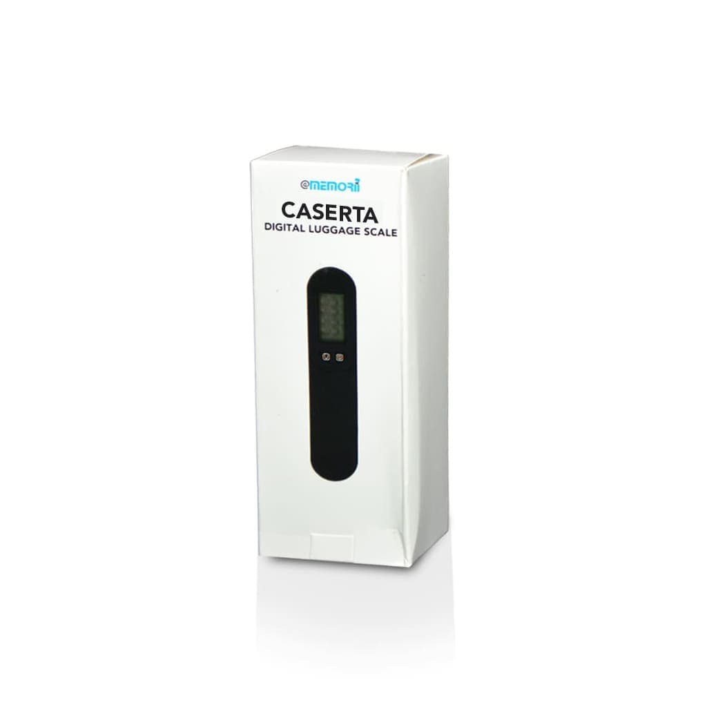 CASERTA - @memorii Digital Luggage Scale - Black/Black detail 3