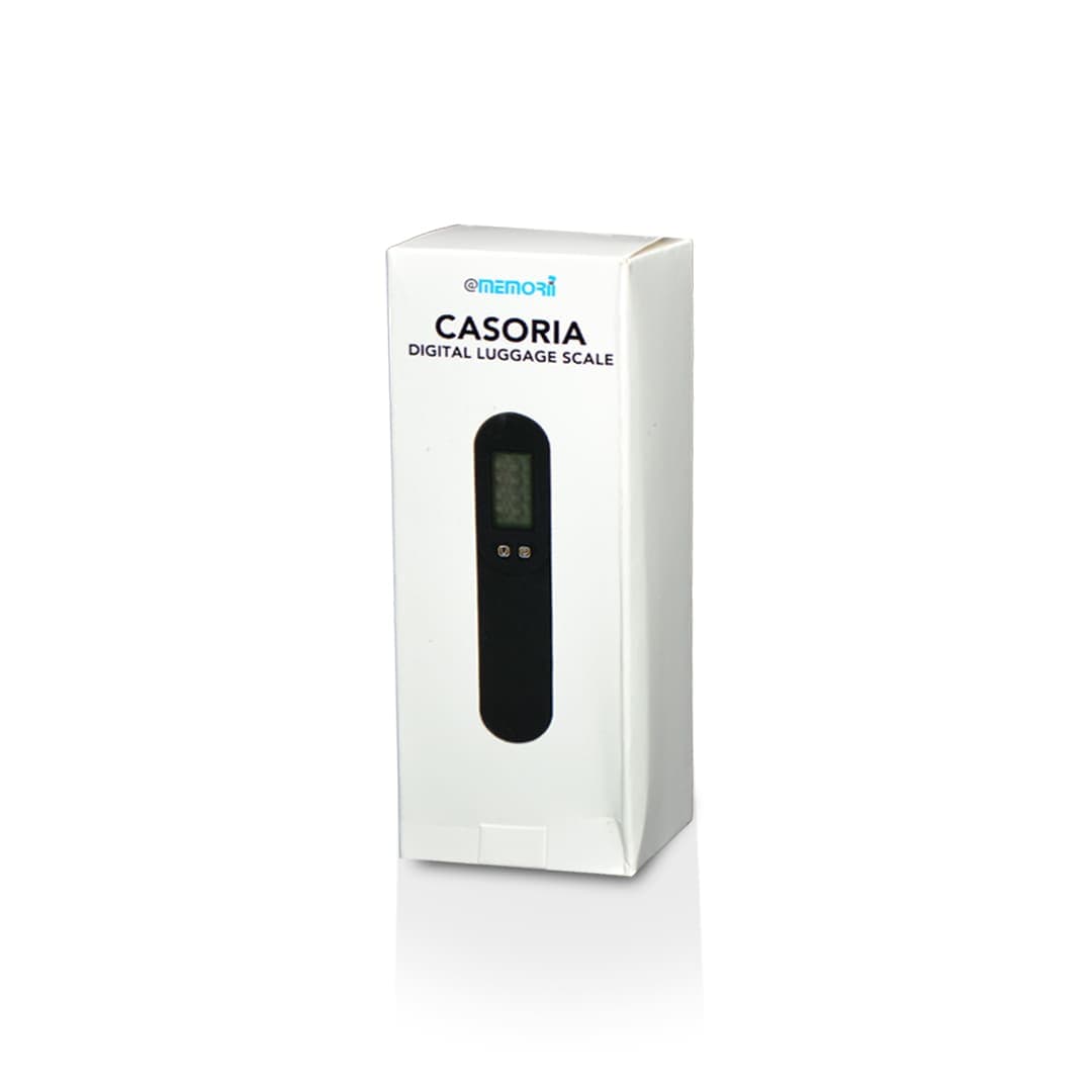CASORIA - @memorii Digital Luggage Scale - Black/Black detail 3