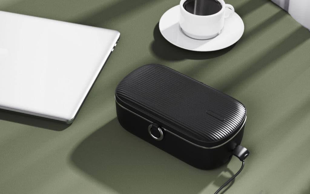 CAZMA - Electric Lunch Box - Black detail 3