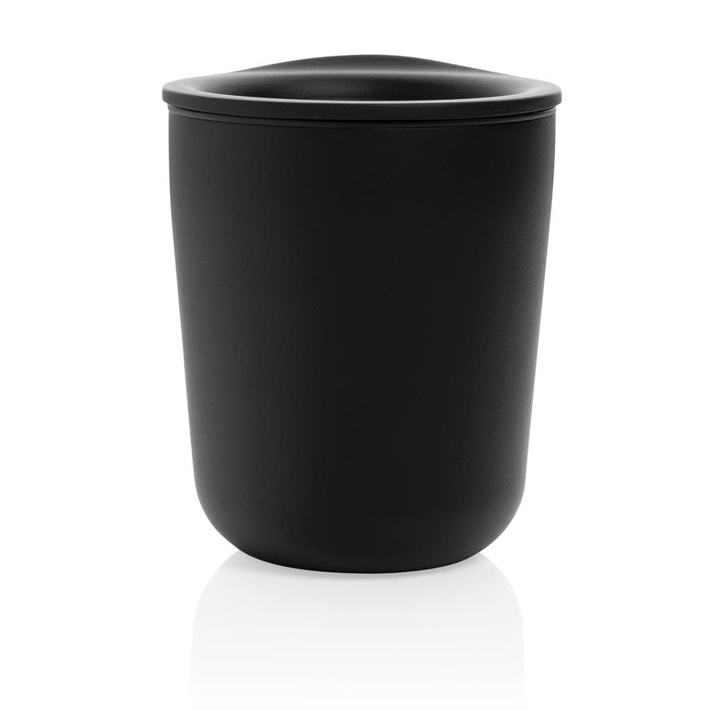 CELLE - Classic Coffee Tumbler - Black (anti-microbial) detail 2