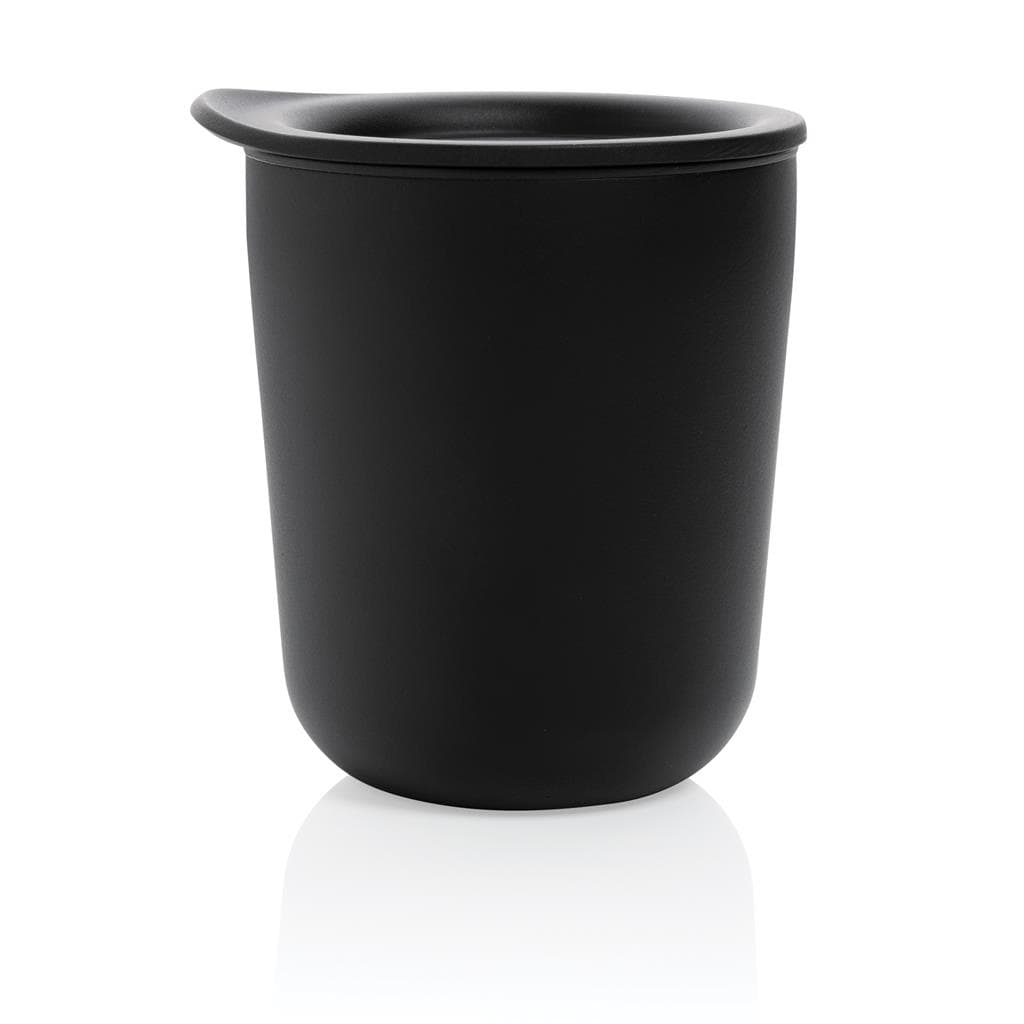 CELLE - Classic Coffee Tumbler - Black (anti-microbial) detail 3