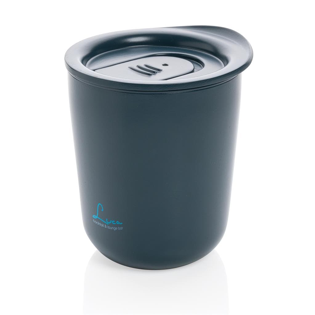 CELLE - Classic Coffee Tumbler - Blue (anti-microbial) detail 5