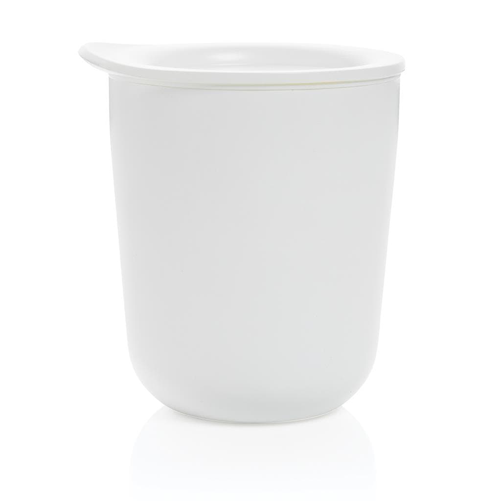 CELLE - Classic Coffee Tumbler - White (anti-microbial) detail 3