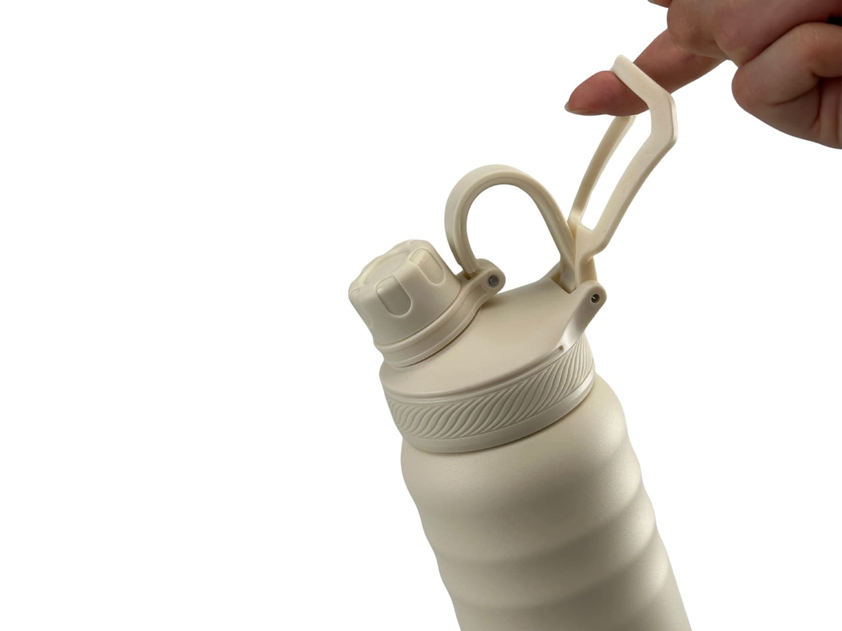 CENTO - Hans Larsen Vaccum Flask 720 ml - Sandstone detail 4
