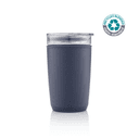 CERRA - Hans Larsen Premium Glass Tumbler with Recycled Protective Sleeve Blue