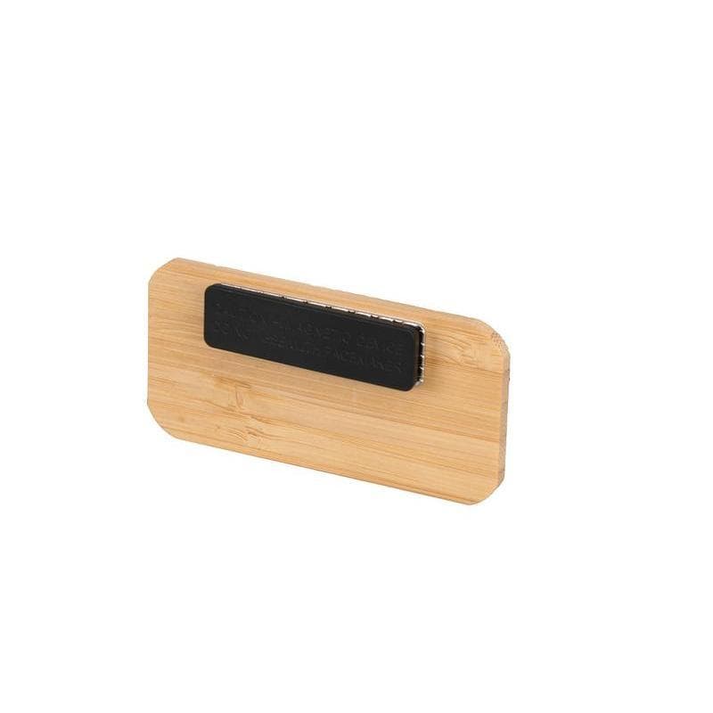 CESA - FSC-certified Sustainable Bamboo Name Badge with Magnet detail 2