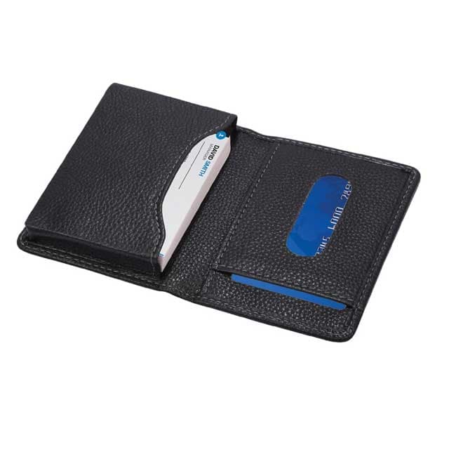 CHALCO - SANTHOME Card Case In Genuine Leather (Anti-microbial ) detail 3