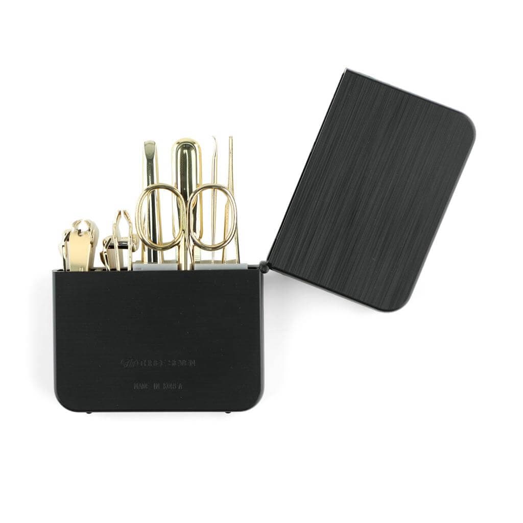 CHELLES - Premium Grooming / Manicure Set - Gold detail 3