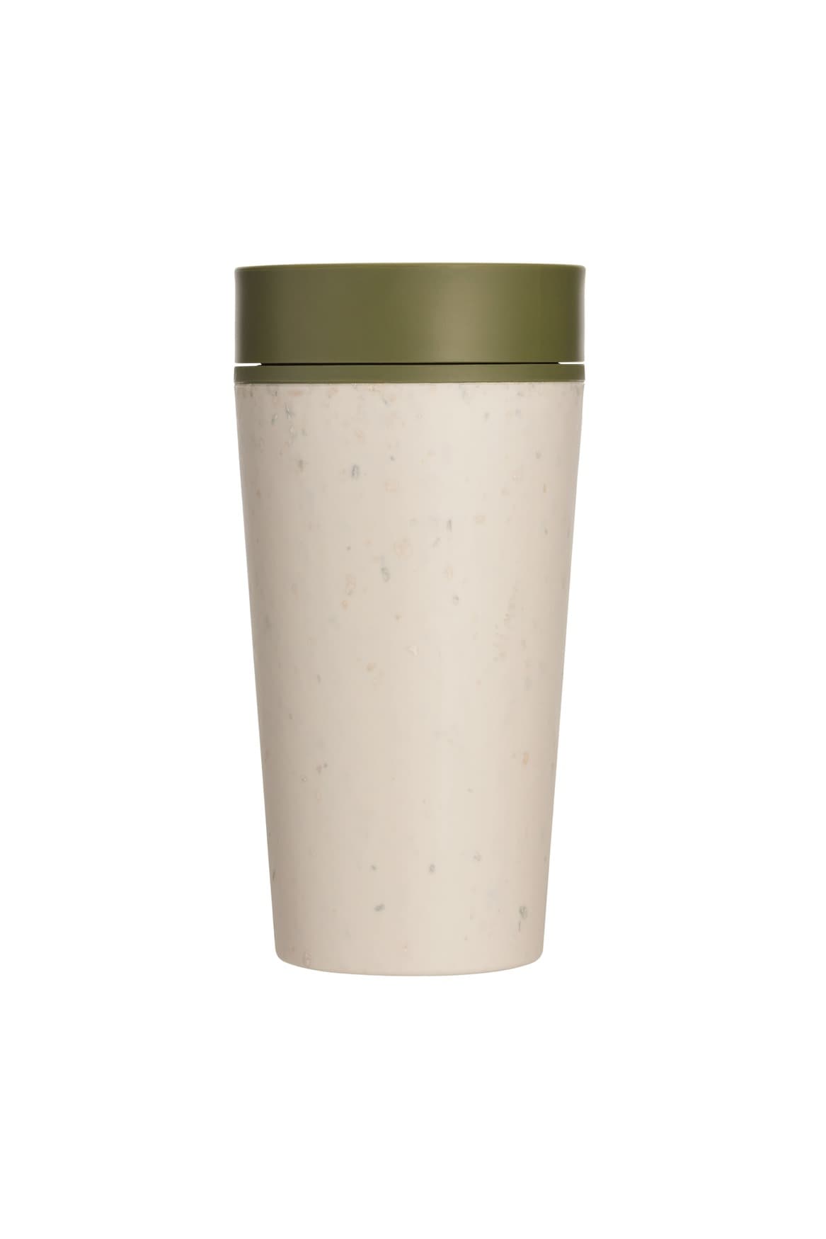 Circular Cup 12oz Cream & Honest Green detail 2