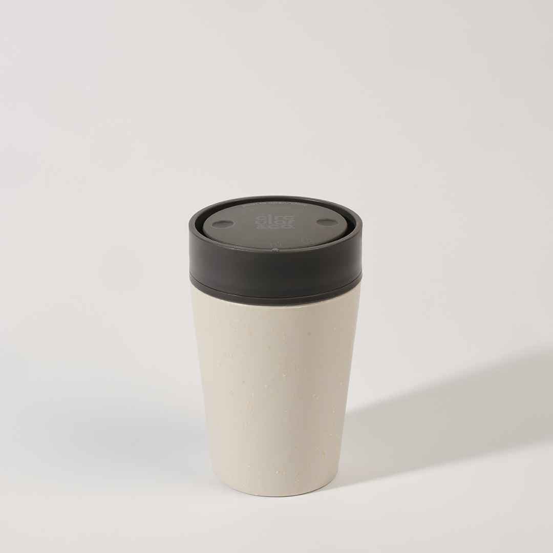 Circular Cup 8oz Chalk & Storm detail 4