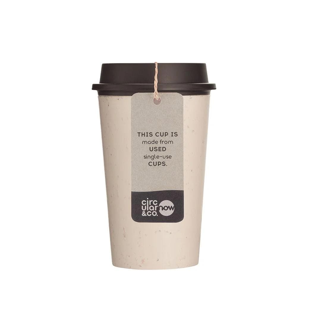 Circular NOW Cup 12oz Cream & Cosmic Black detail 2