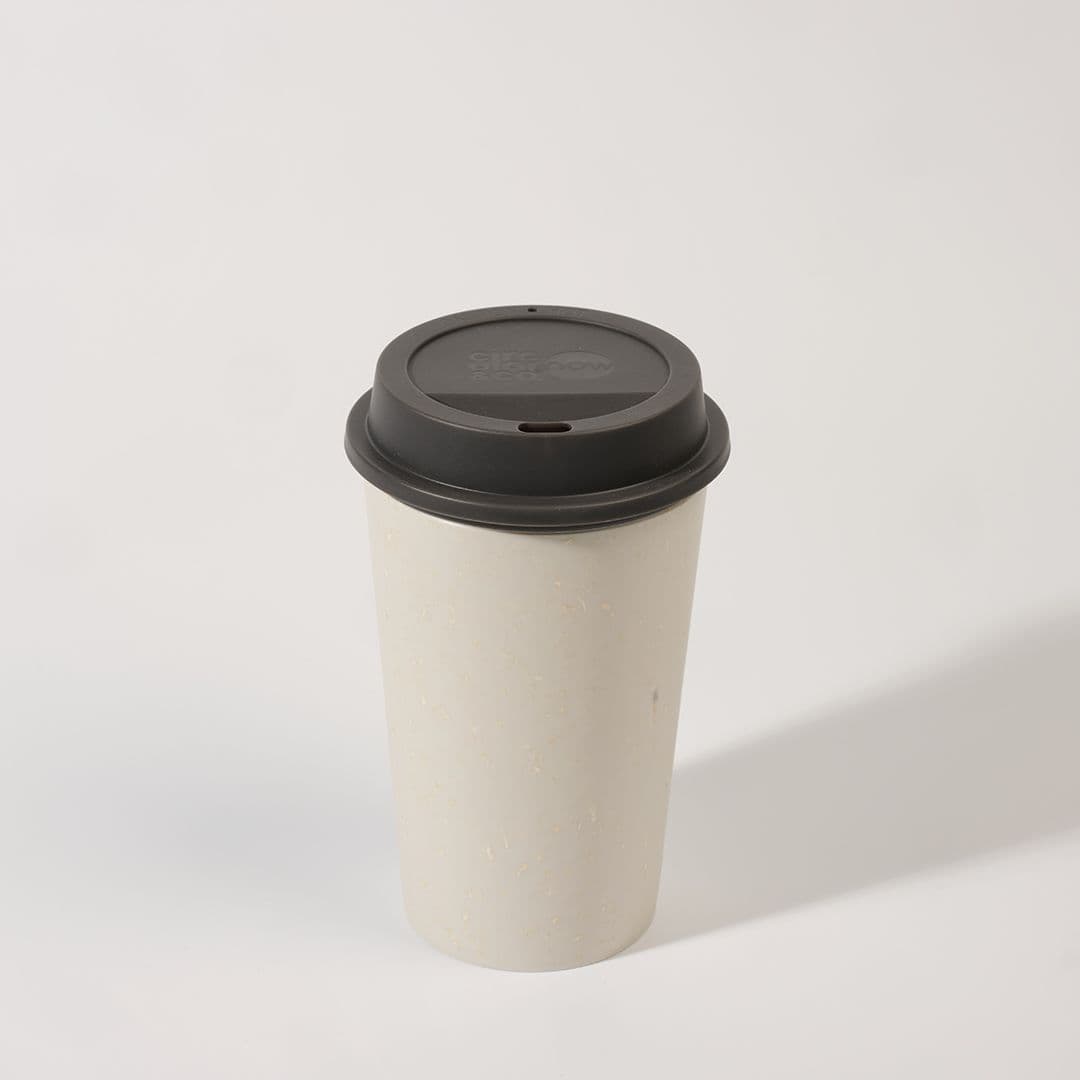 Circular NOW Cup 12oz Cream & Cosmic Black detail 4
