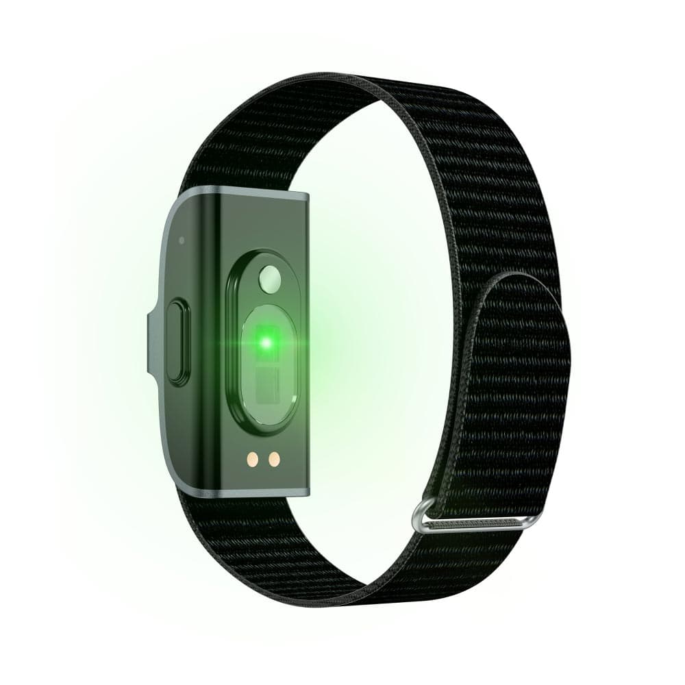 CORE VITAL - @memorii Health & Longevity Smart AI Fitness Band - Black detail 2