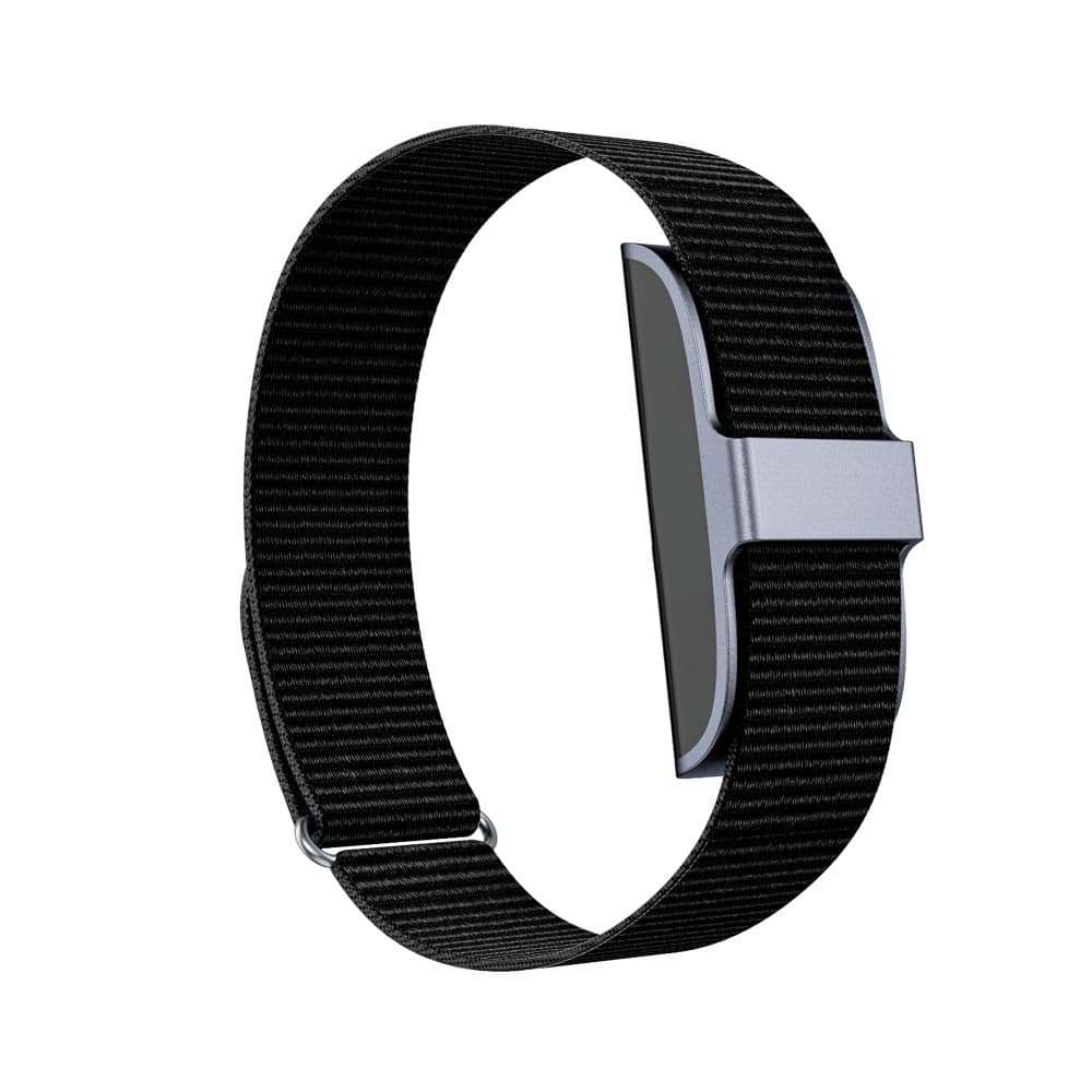 CORE VITAL - @memorii Health & Longevity Smart AI Fitness Band - Black detail 3