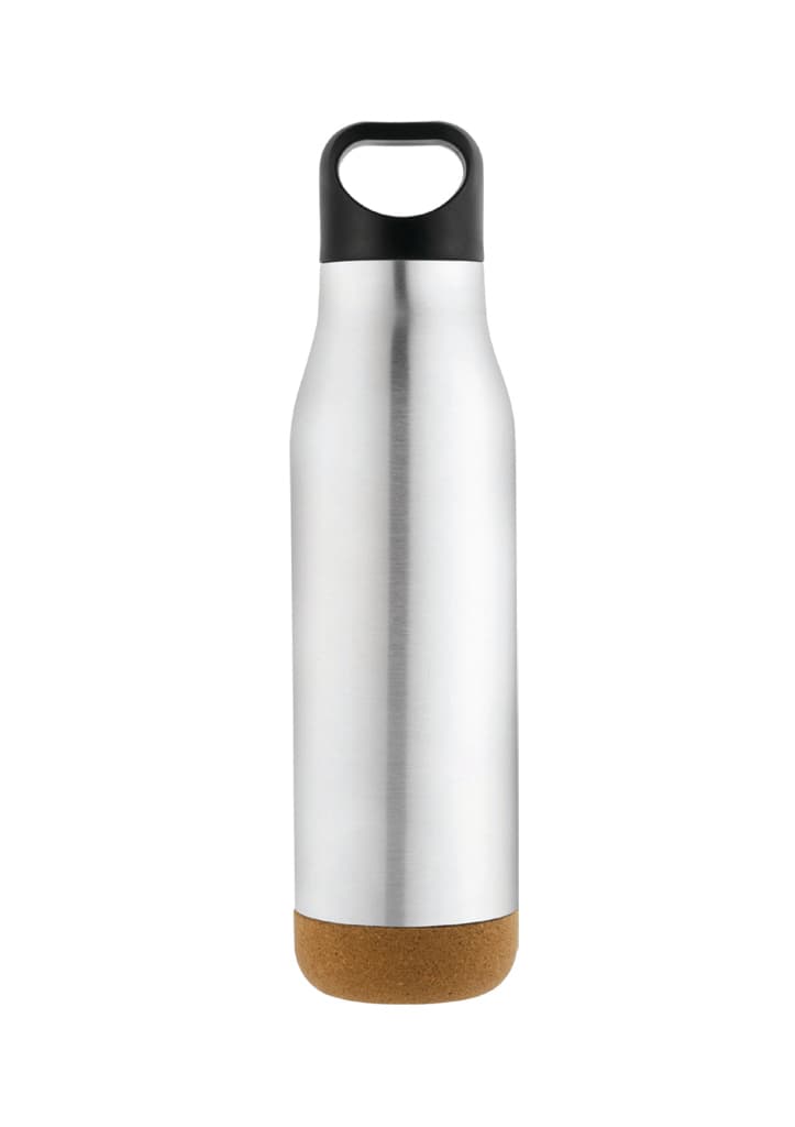 CREIL - Giftology Insulated Water Bottle with Cork Base - Black detail 4