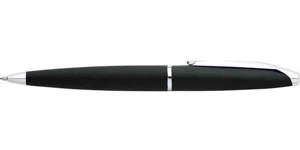 Cross ATX® Basalt Black with Polished Chrome Appointments Ballpoint Pen (Blue Ink) detail 2