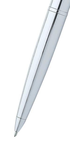 Cross ATX® Pure Chrome with Polished Chrome Appointments Ballpoint Pen detail 2