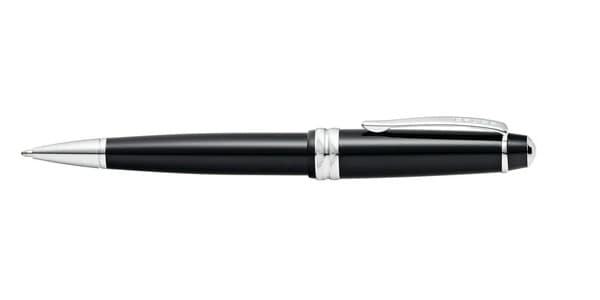 Cross Bailey Light™ Polished Black Resin with Polished Chrome Appointments Ballpoint Pen detail 3