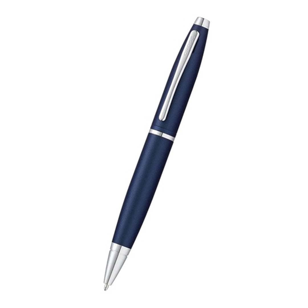 Cross Calais™ Metallic Blue Ballpoint Pen with Classic Blue Journal Gift Set detail 4