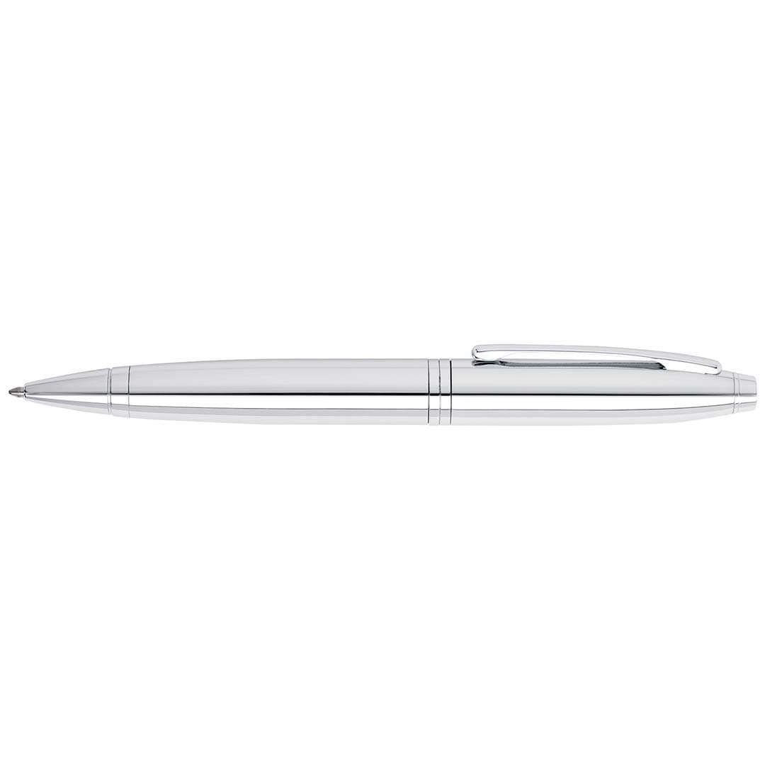 Cross Calais™ Polished Chrome with Polished Chrome Appointments Ballpoint Pen (Blue Ink) detail 3