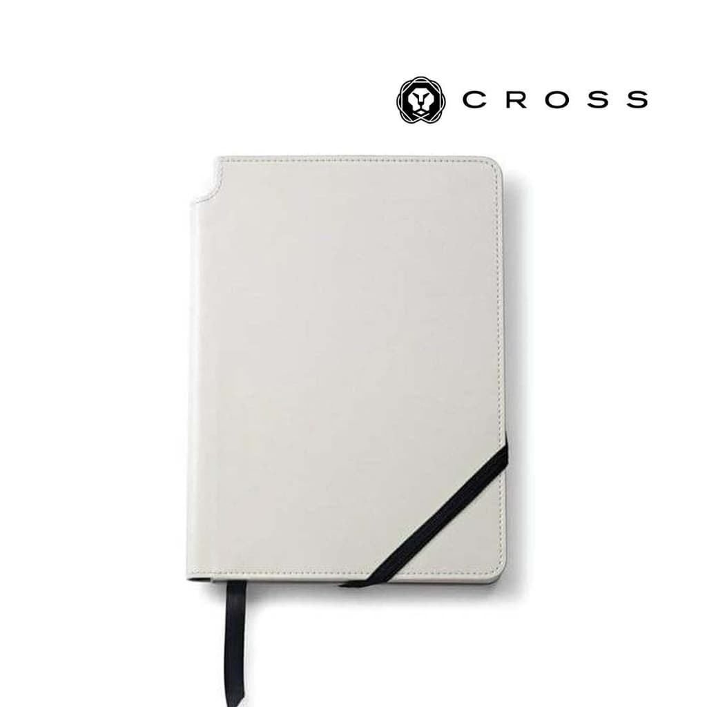 CROSS Classic Leatherette Journal - White corporate gift