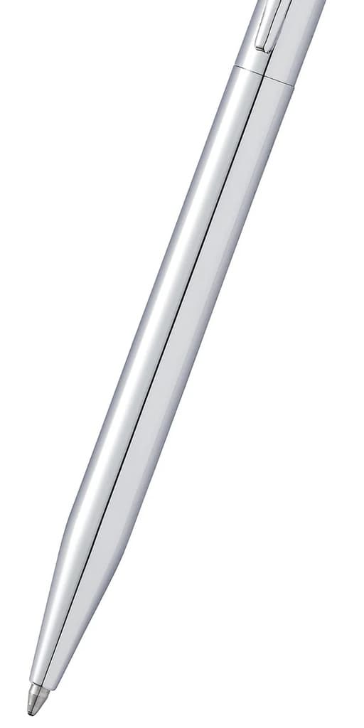 Cross Click™ Chrome with Chrome Appointments Ballpoint Pen (Blue Ink) detail 5