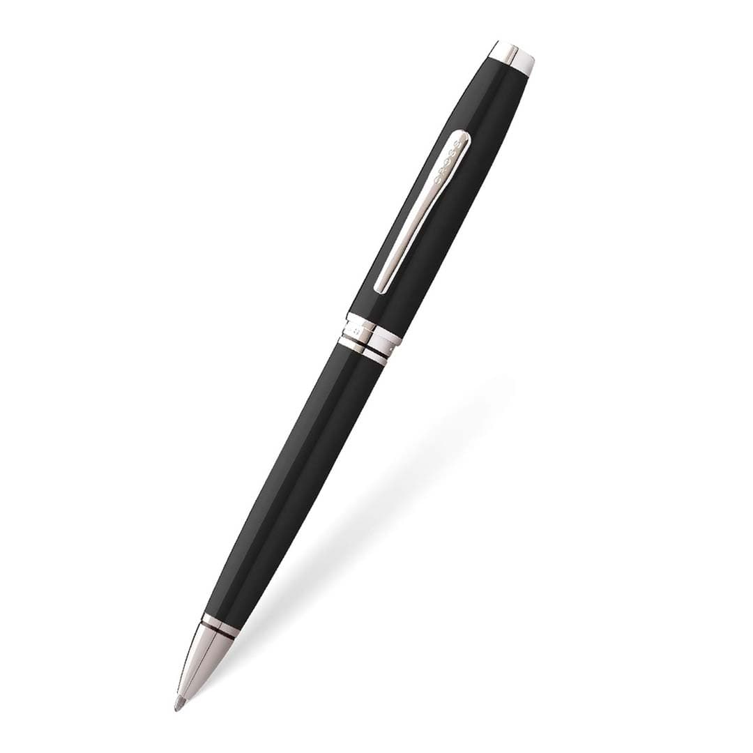 Cross Coventry Black Lacquer Ballpoint Pen with Classic Black Journal Gift Set detail 4