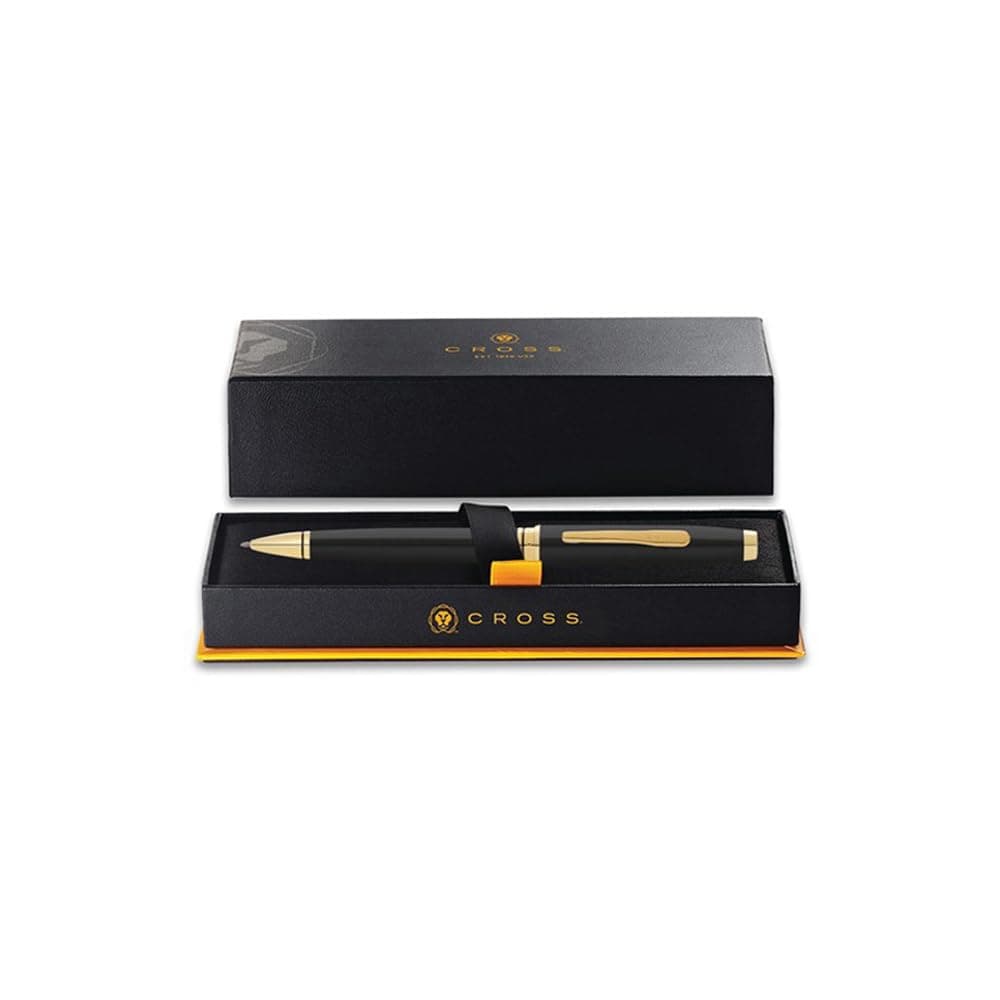 Cross Coventry Classic Black Lacquer with Gold Tone Appointments Ballpoint Pen (Blue Ink) detail 3