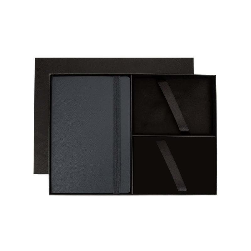 Cross Hardcover Notebook & 3pc Gift Box - Black detail 2