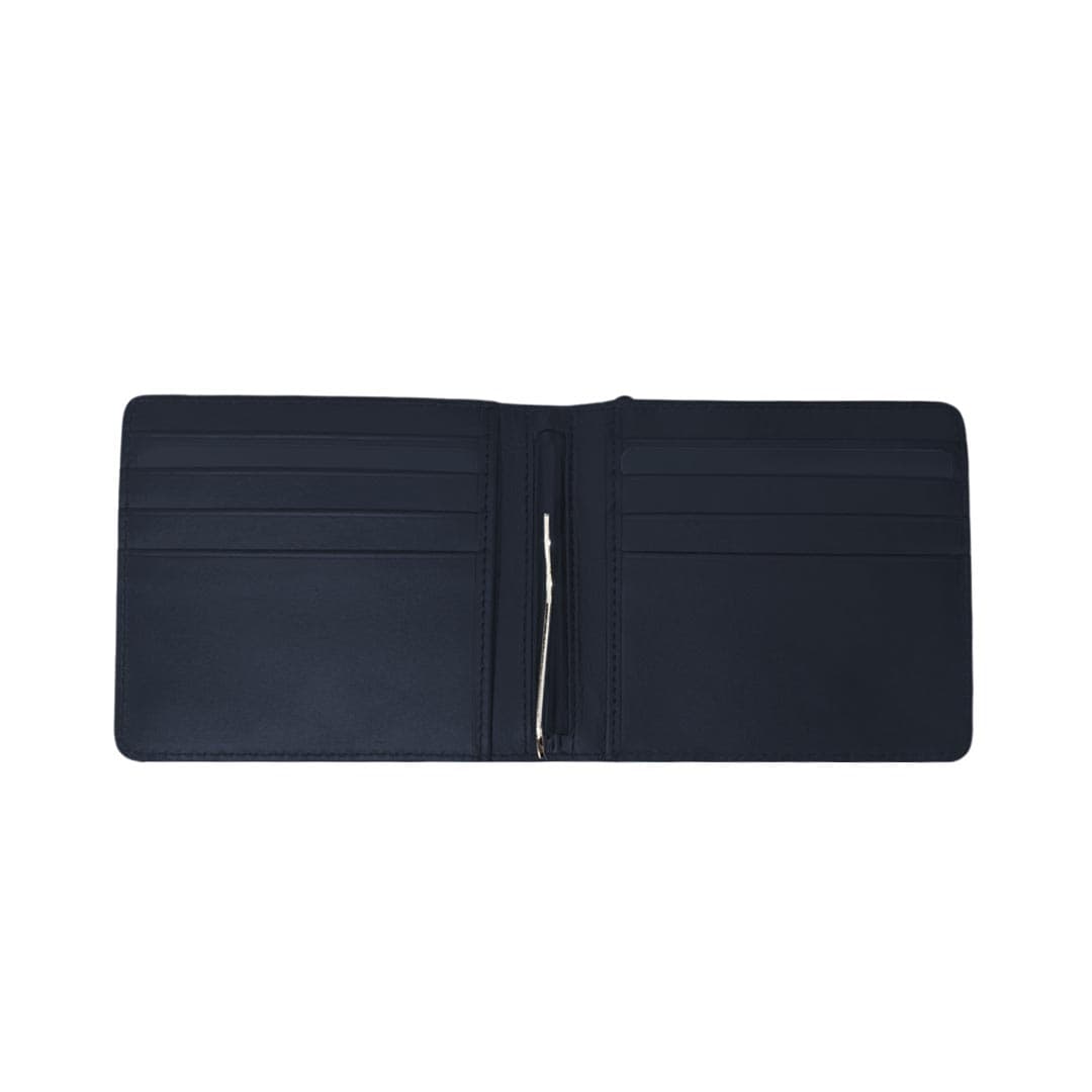 CROSS Leather Clip Wallet - Navy detail 4