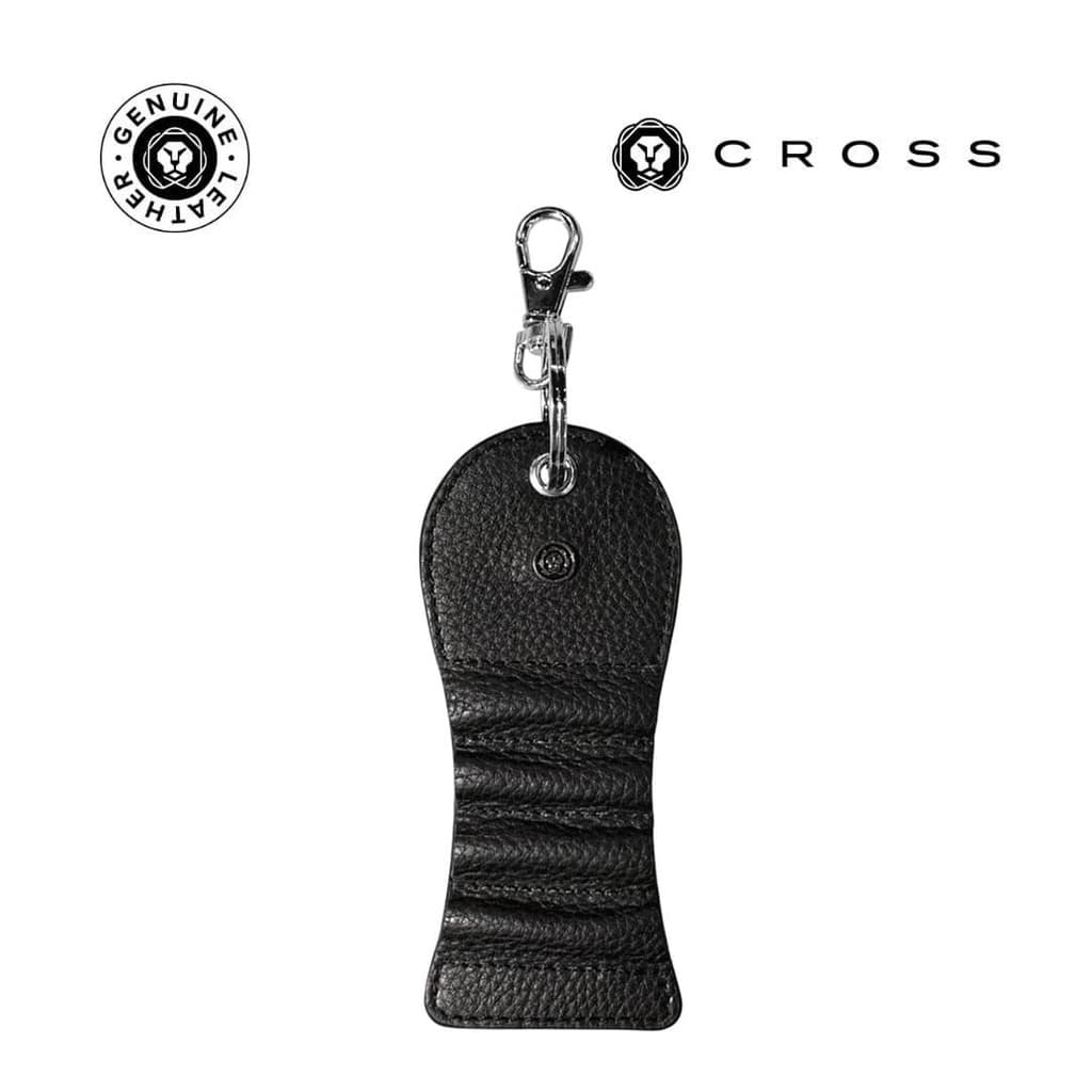CROSS Leather Golf Tee Holder - Black corporate gift