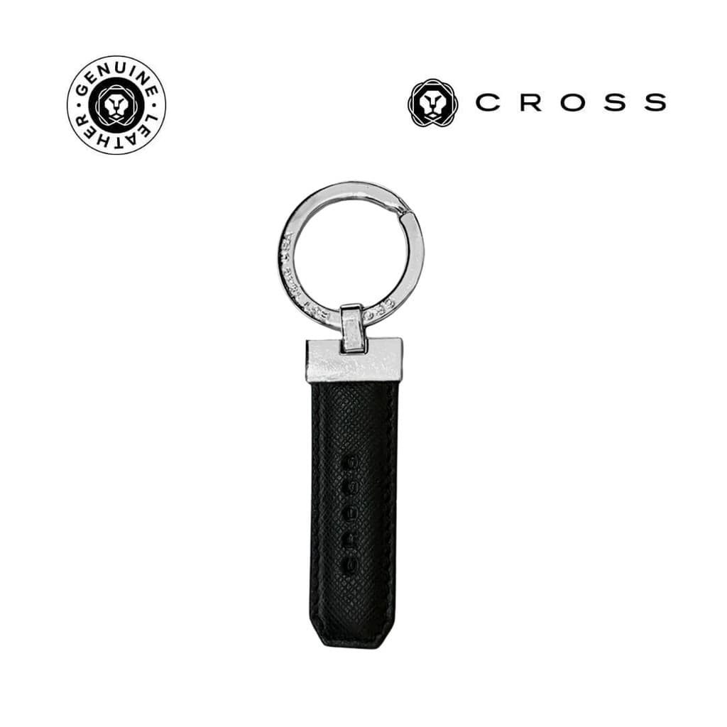 CROSS Leather Key Holder - Black corporate gift