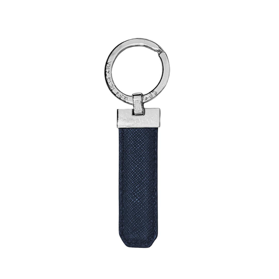 CROSS Leather Key Holder - Blue detail 2