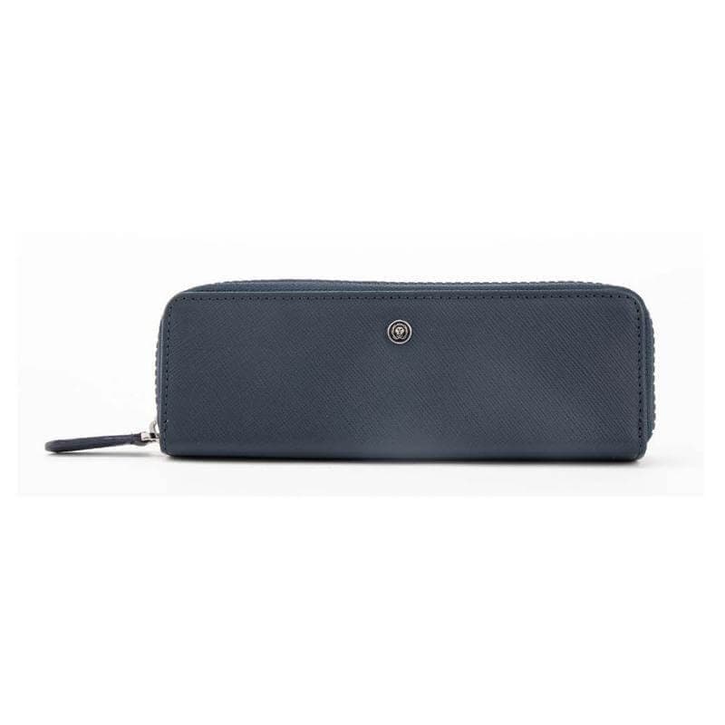 CROSS Leather Pen Case - Blue detail 2