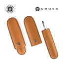 CROSS Leather Single Pen Case Mocha