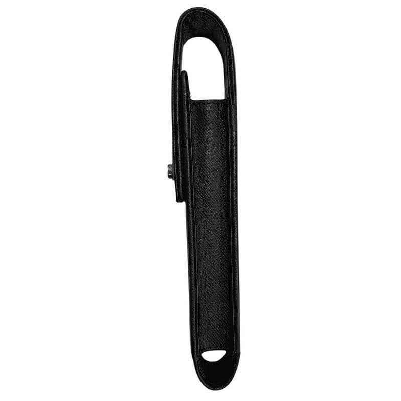 CROSS Leather Single Pen Case with Flap - Black detail 3