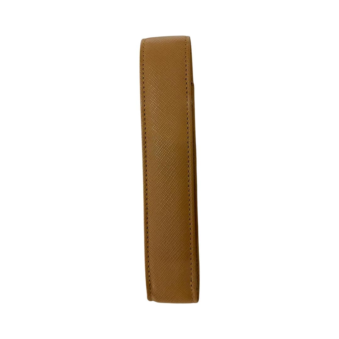CROSS Leather Single Pen Case with Flap - Black detail 7