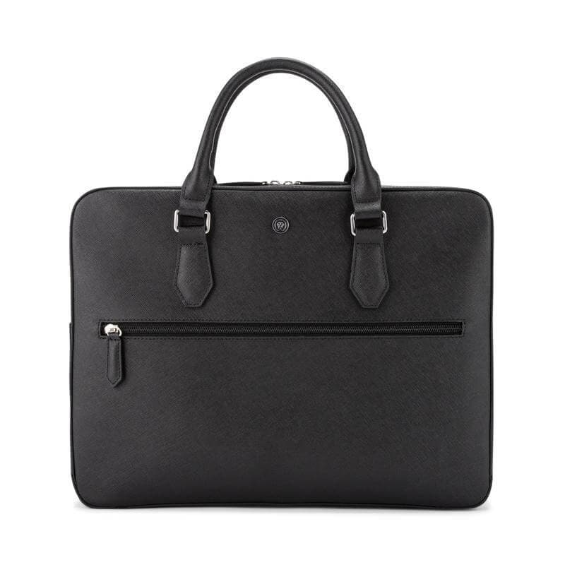 Cross Luxury Leather Briefcase - Black detail 2