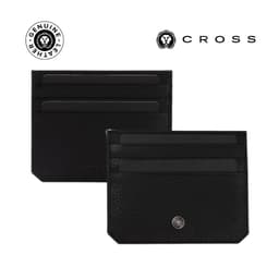 CROSS Pebble Leather 6CC Cardholder Black