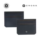 CROSS Pebble Leather 6CC Cardholder Navy Blue