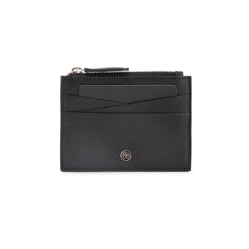 CROSS Pebble Leather Ladies' 6CC Zip Card Holder - Black detail 2