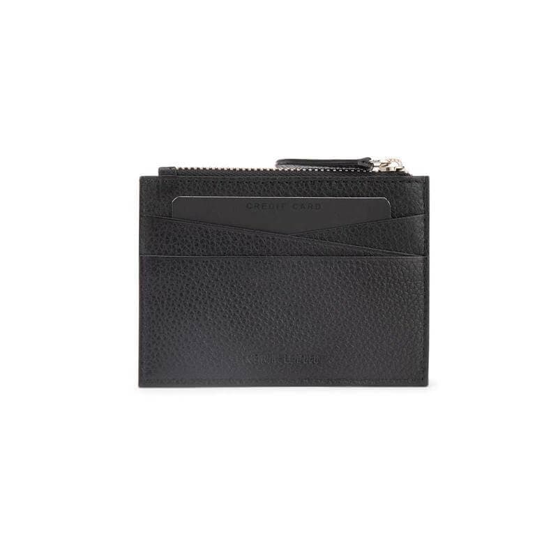CROSS Pebble Leather Ladies' 6CC Zip Card Holder - Black detail 3